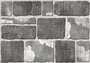 Mijölnir Juego de alfombrillas de baño CT-5178, 2 piezas, Multicolor